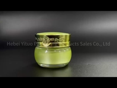 Hygienic Dispensing cosmetic cream jar plastic