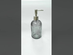 ขวดแก้วแชมพูหรูหรา ทนทาน 200 มล.