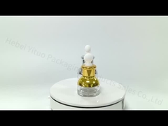 transparent glass dropper bottle essential oil 20ml 