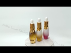 gradual change dropper glass bottle transparent bottle 