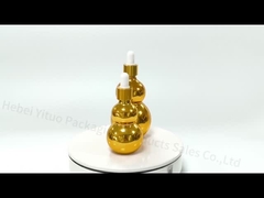 electrogilding glass dropper bottle gourd shape 