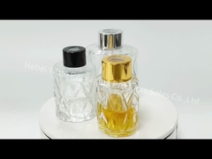 Clear glass aromatherapy diffuser bottle durable