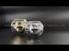 กระปุกครีมเครื่องสำอางทรงกลมแบบรวดเร็ว