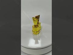 กล่องน้ําหอมทรงพิเศษทองคํา