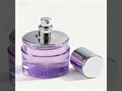 ขวดน้ำหอมขนาดใหญ่สีม่วง 100 มล. แบบสั่งทำพิเศษ