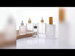 กระป๋องน้ํามันอิเซนเซียลสี่เหลี่ยมใส 1 oz