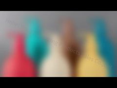 คอนเทนเนอร์แชมพูพลาสติกสีน้ำตาลใช้ซ้ำได้เปล่า