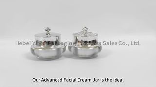 Frost cream jar